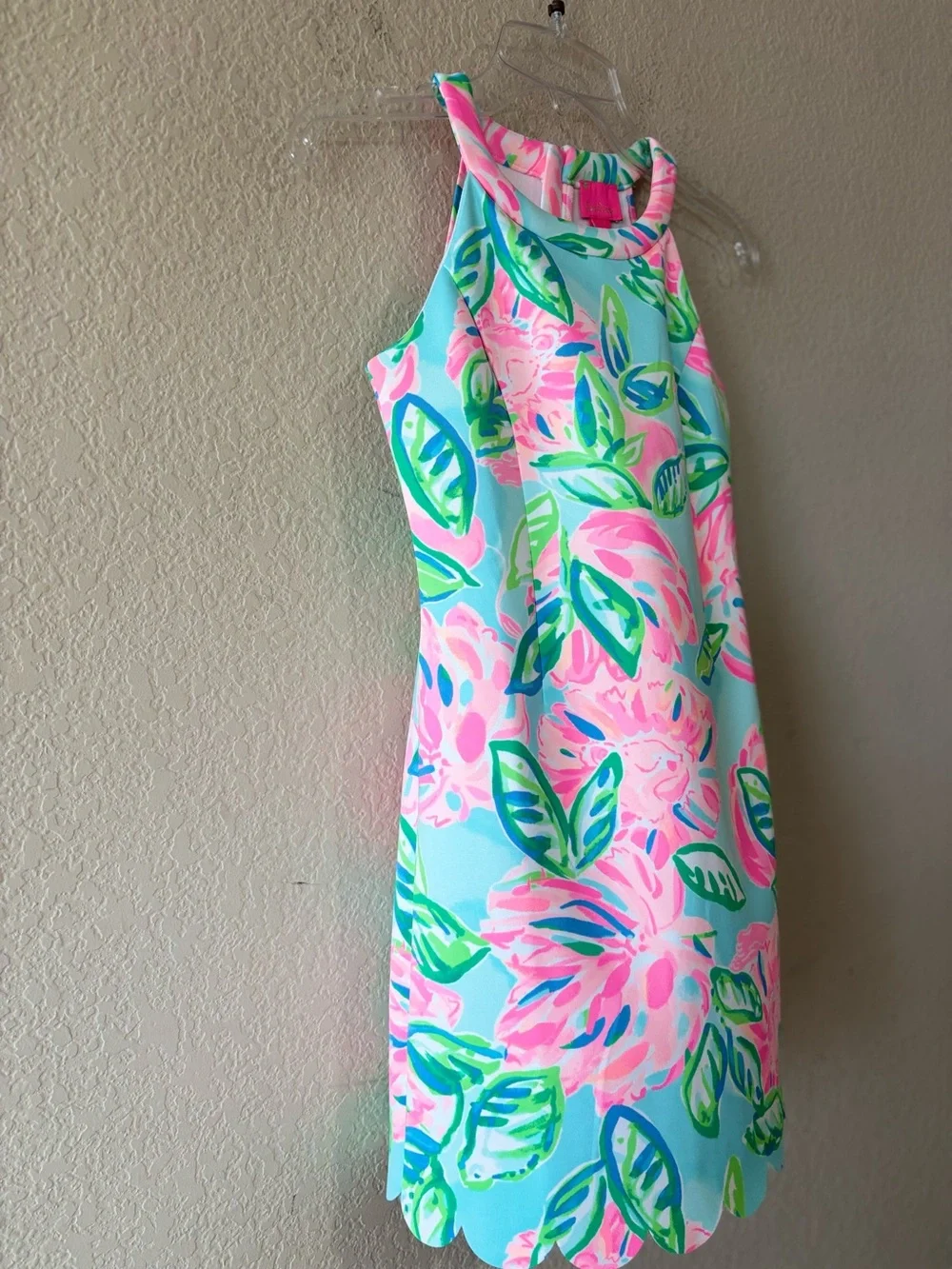 Lilly Pulitzer Girls Sophelia Shift Dress Totally Blossom floral print Size 10‎